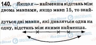 ГДЗ Алгебра 7 клас сторінка 140