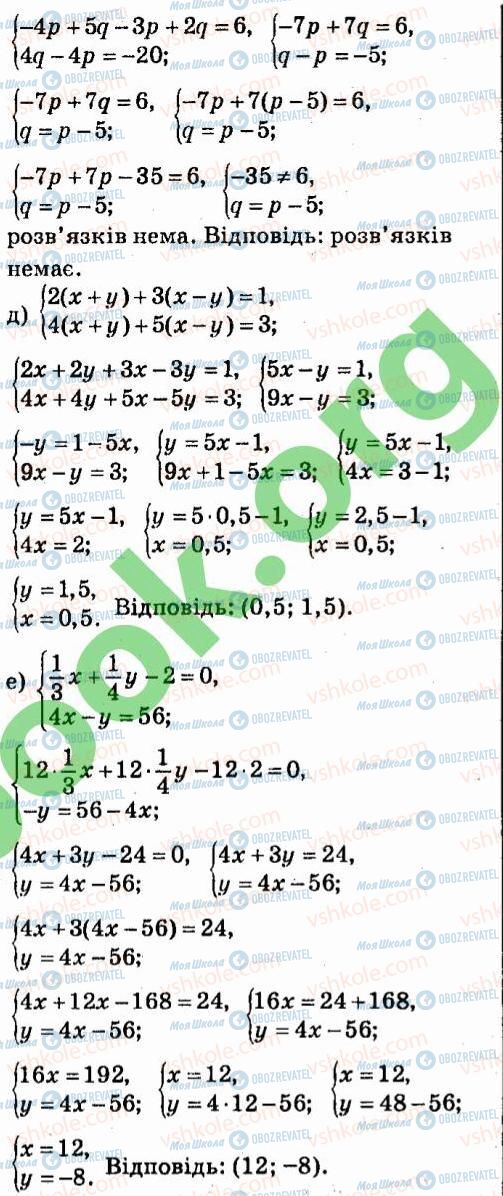 ГДЗ Алгебра 7 клас сторінка 940