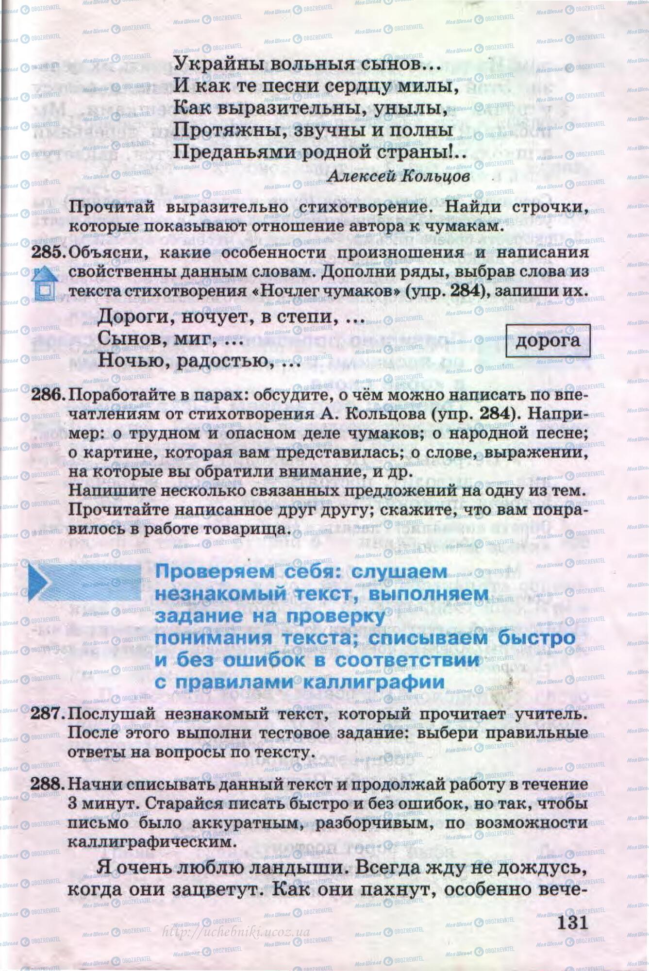 Учебники Русский язык 4 класс страница 131