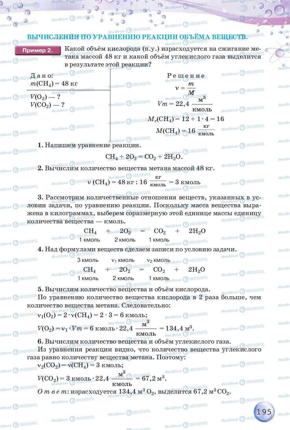 Учебники Химия 8 класс страница 195