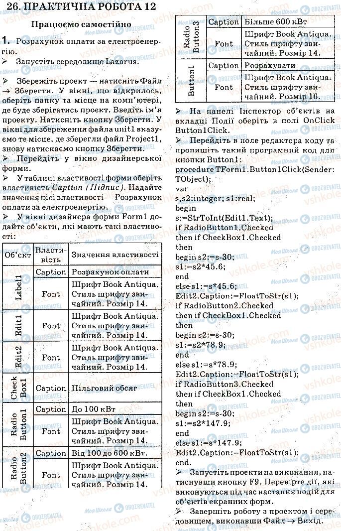 ГДЗ Информатика 8 класс страница 1