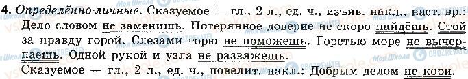 ГДЗ Російська мова 8 клас сторінка 4