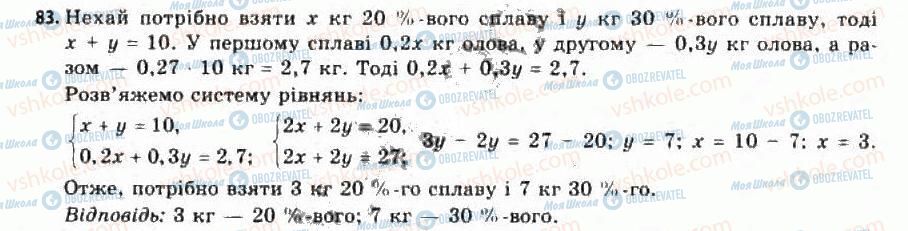 ГДЗ Алгебра 11 клас сторінка 83