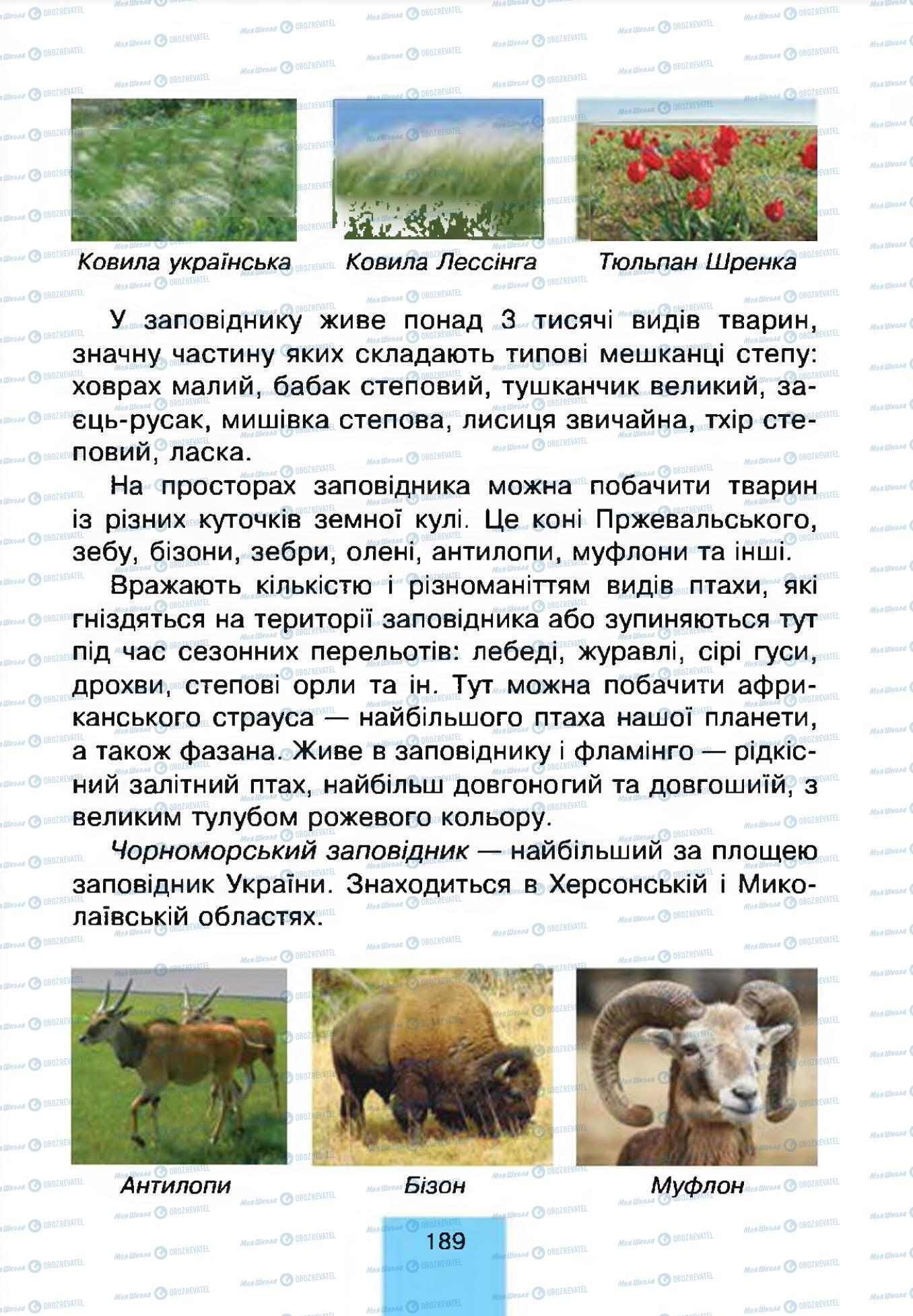 Підручники Природознавство 4 клас сторінка 189