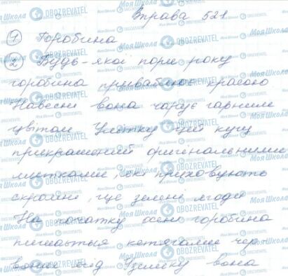 ГДЗ Укр мова 5 класс страница 521