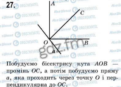 ГДЗ Геометрія 7 клас сторінка 27