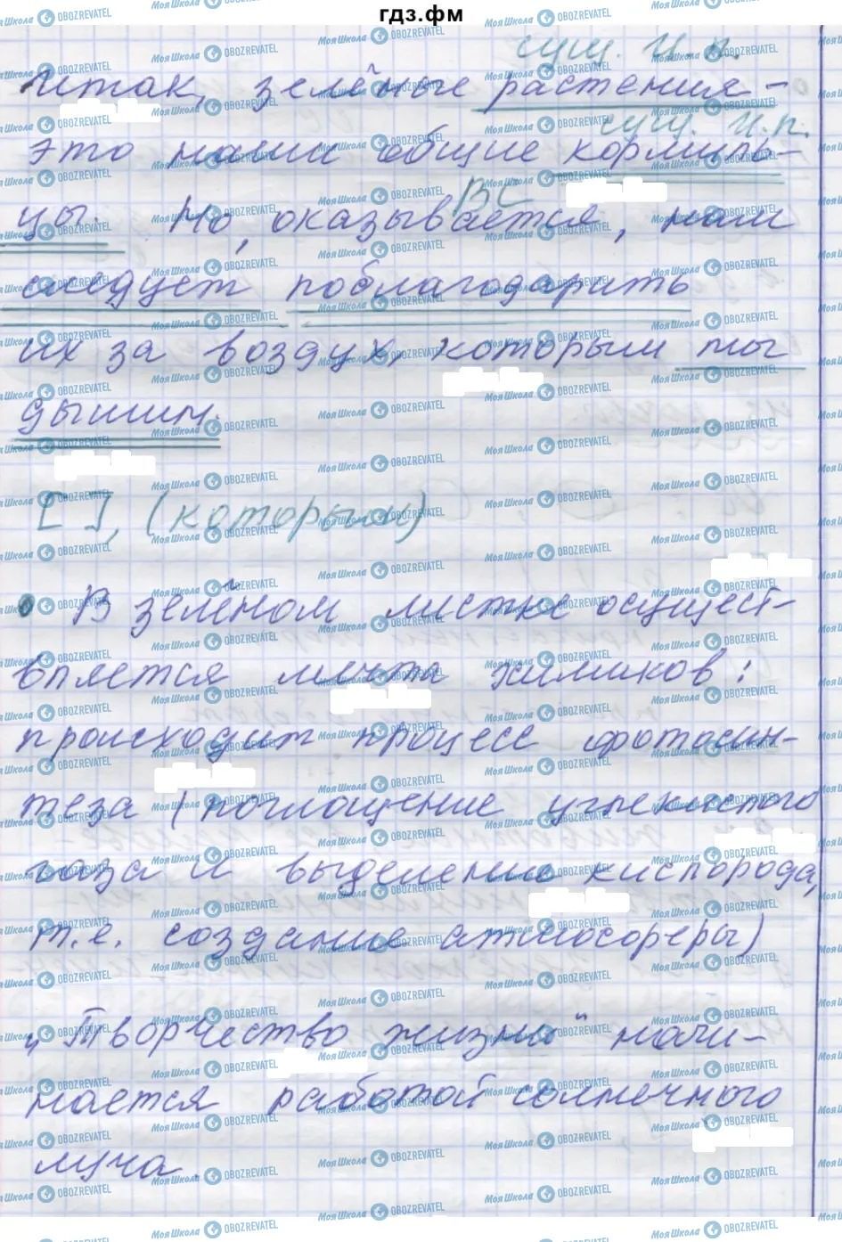 ГДЗ Російська мова 7 клас сторінка 313