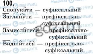 ГДЗ Українська мова 7 клас сторінка 100