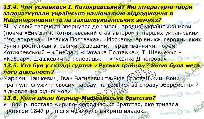 ГДЗ Історія України 5 клас сторінка 13.4-13.6