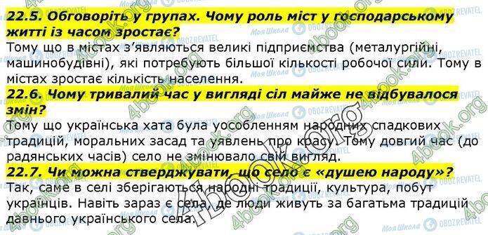 ГДЗ Історія України 5 клас сторінка 22.5-22.7