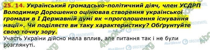 ГДЗ Історія України 9 клас сторінка 14