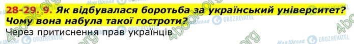 ГДЗ Історія України 9 клас сторінка 9