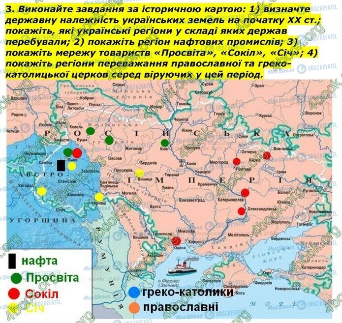 ГДЗ Історія України 9 клас сторінка Сторінка 252