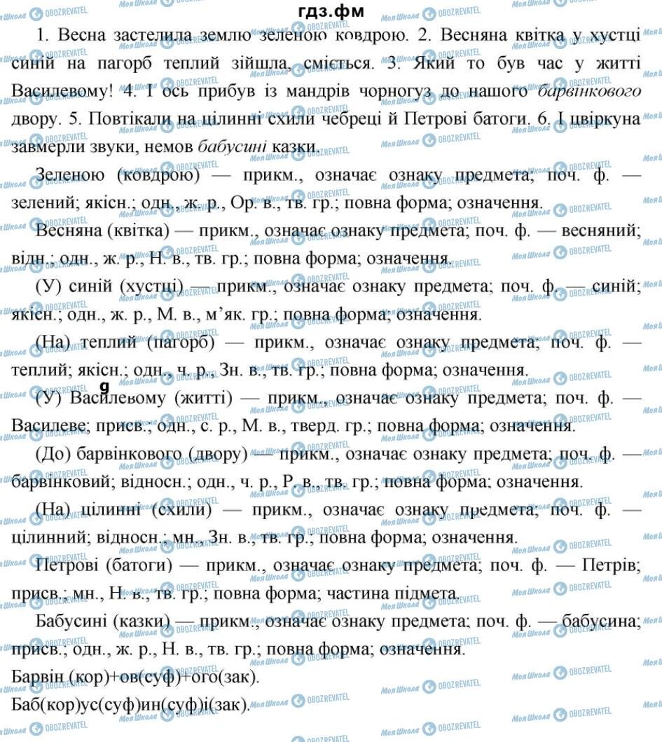ГДЗ Українська мова 6 клас сторінка 526