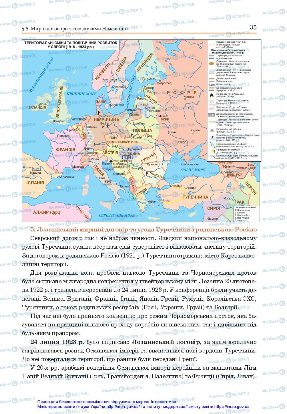 Підручники Всесвітня історія 10 клас сторінка 35