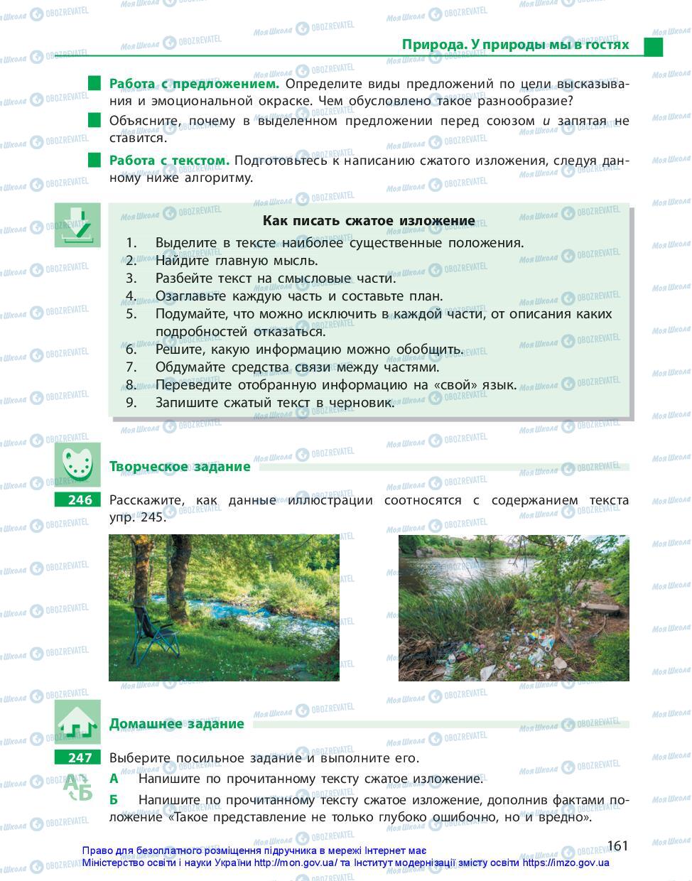 Учебники Русский язык 10 класс страница 161
