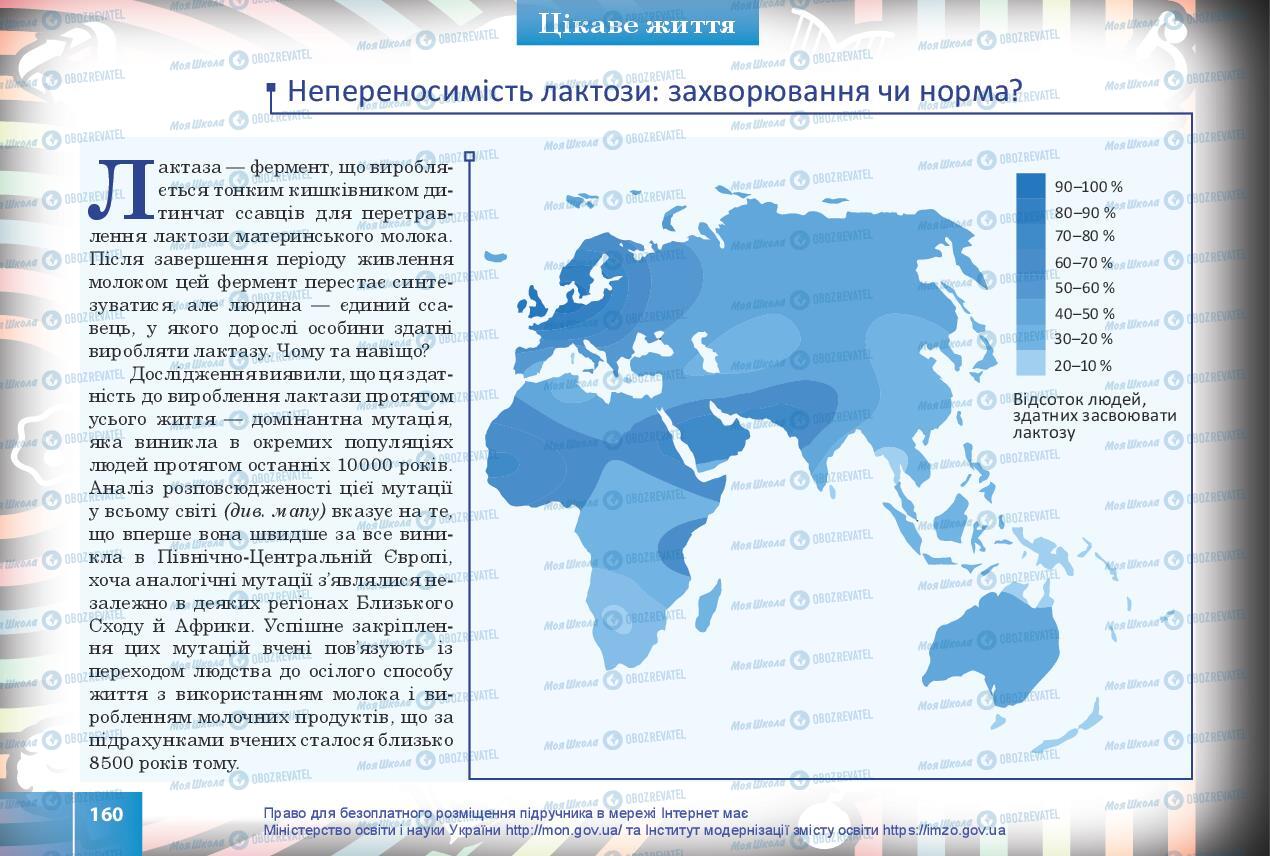 Учебники Биология 10 класс страница 160