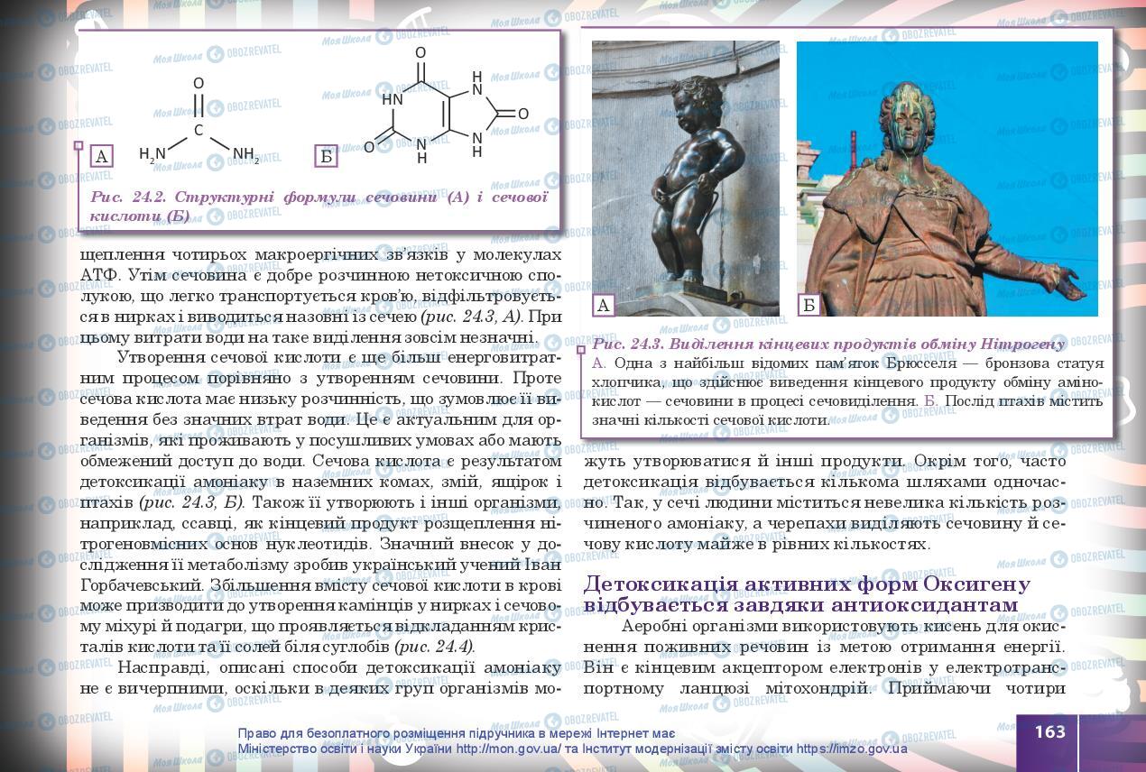 Учебники Биология 10 класс страница 163