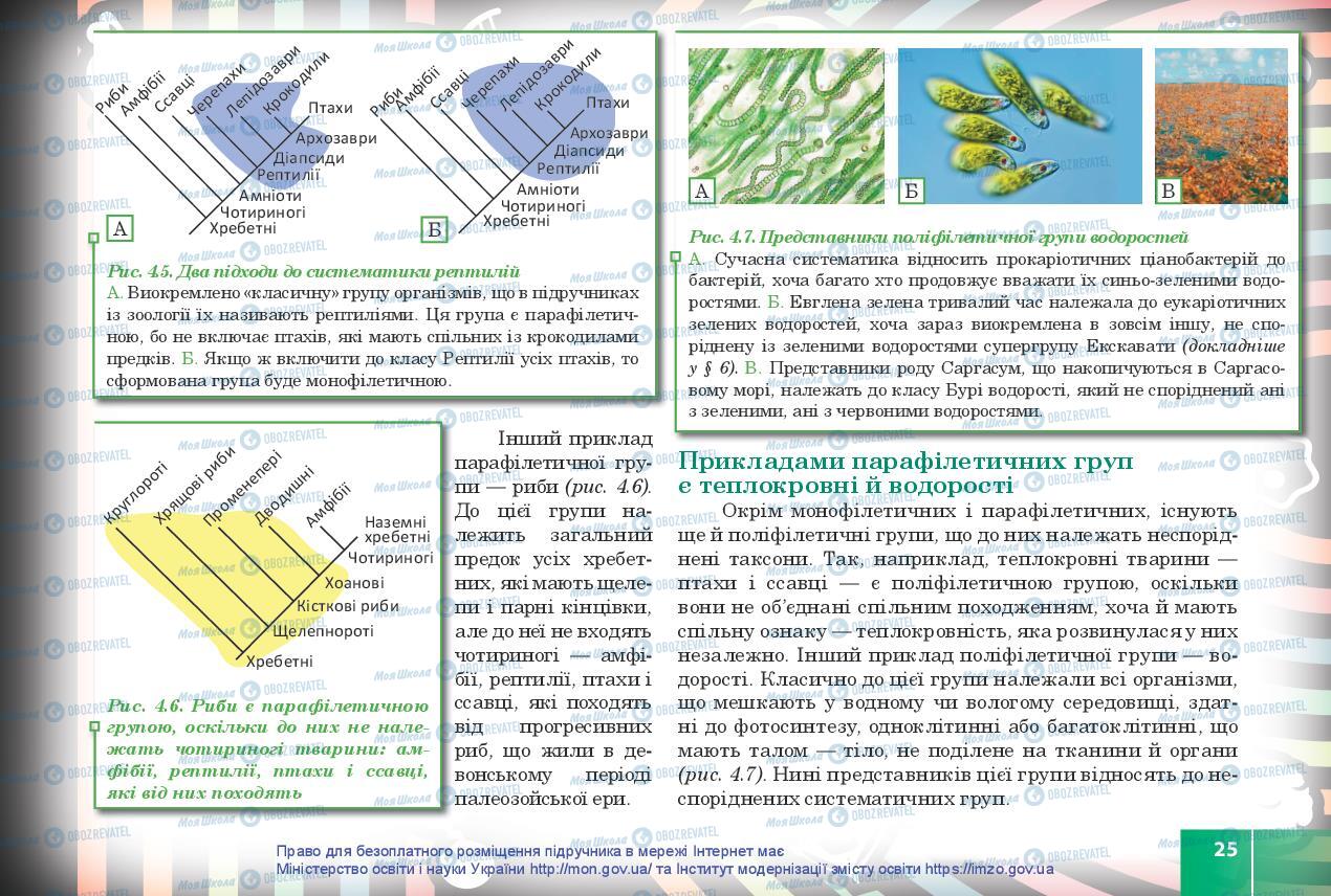 Учебники Биология 10 класс страница 25