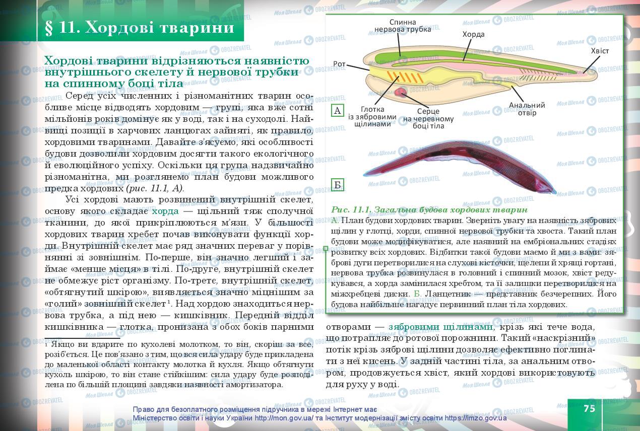Підручники Біологія 10 клас сторінка 75