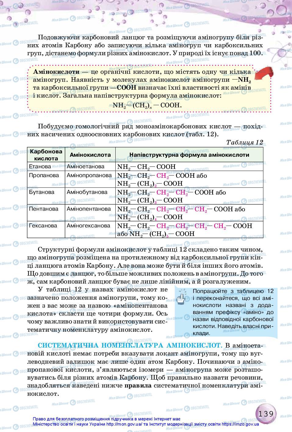 Підручники Хімія 10 клас сторінка 139