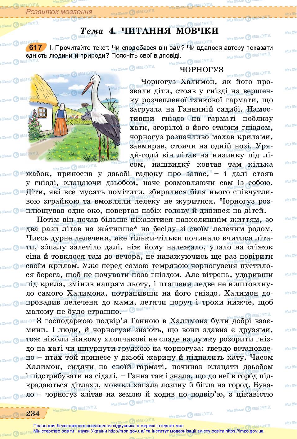 Підручники Українська мова 6 клас сторінка 234