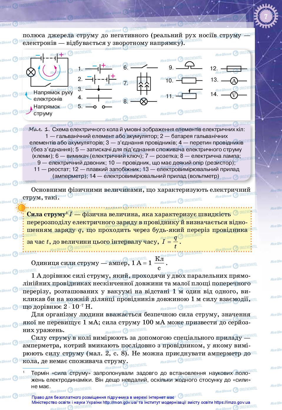 Учебники Физика 11 класс страница 7