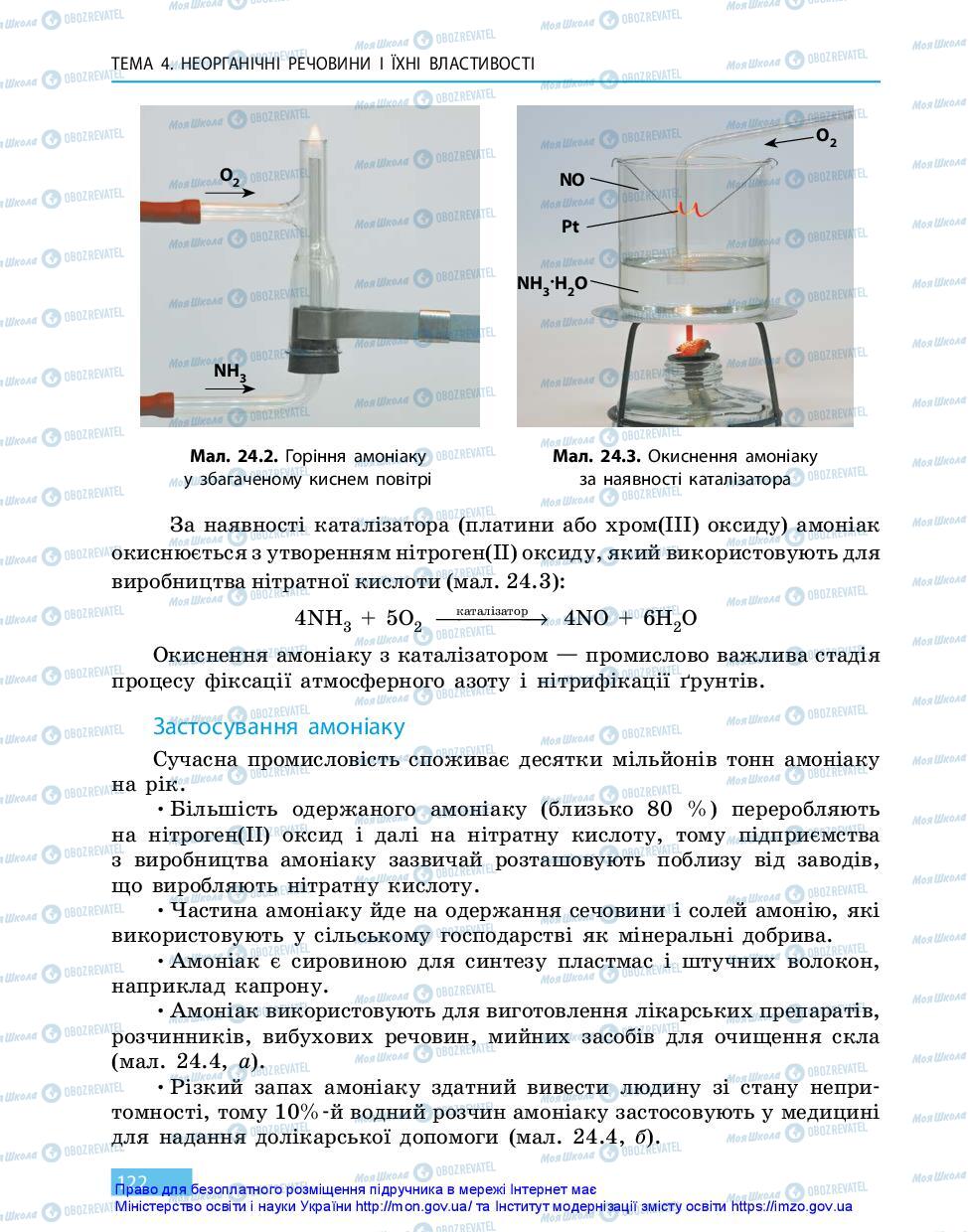 Підручники Хімія 11 клас сторінка 122