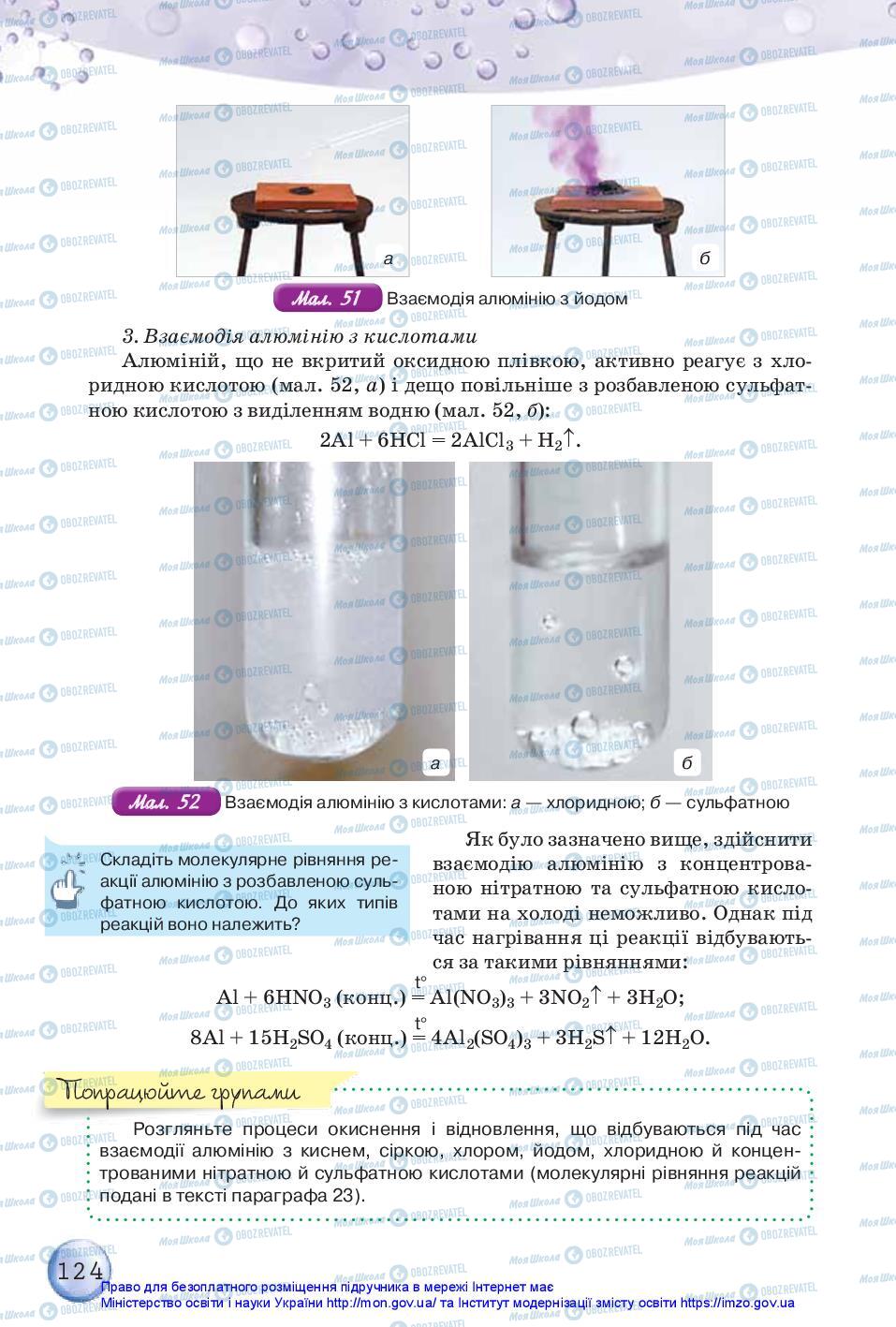 Підручники Хімія 11 клас сторінка 124