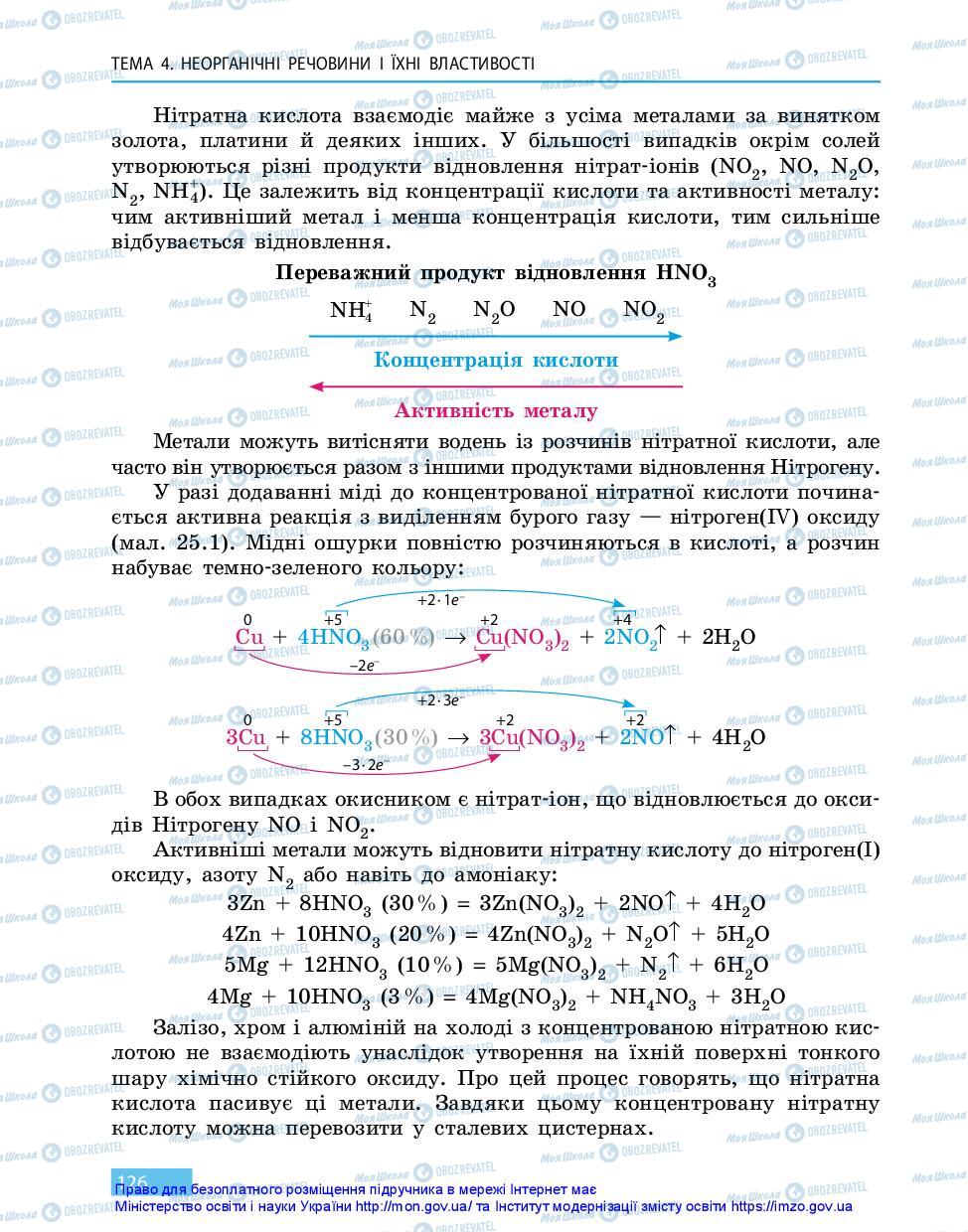 Учебники Химия 11 класс страница 126