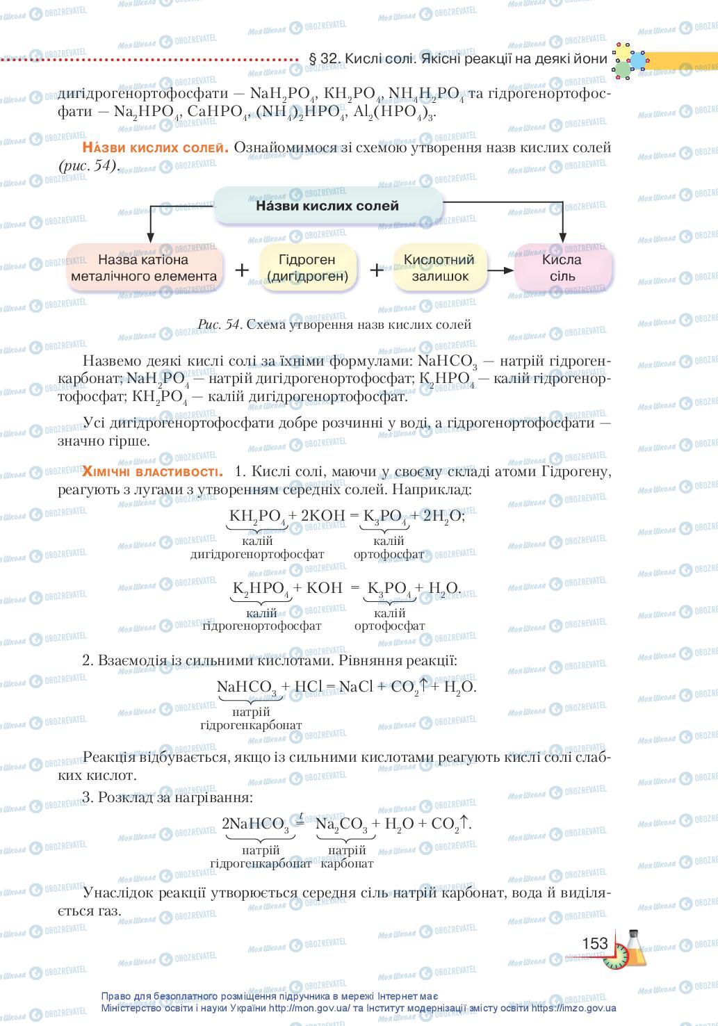 Підручники Хімія 11 клас сторінка 153
