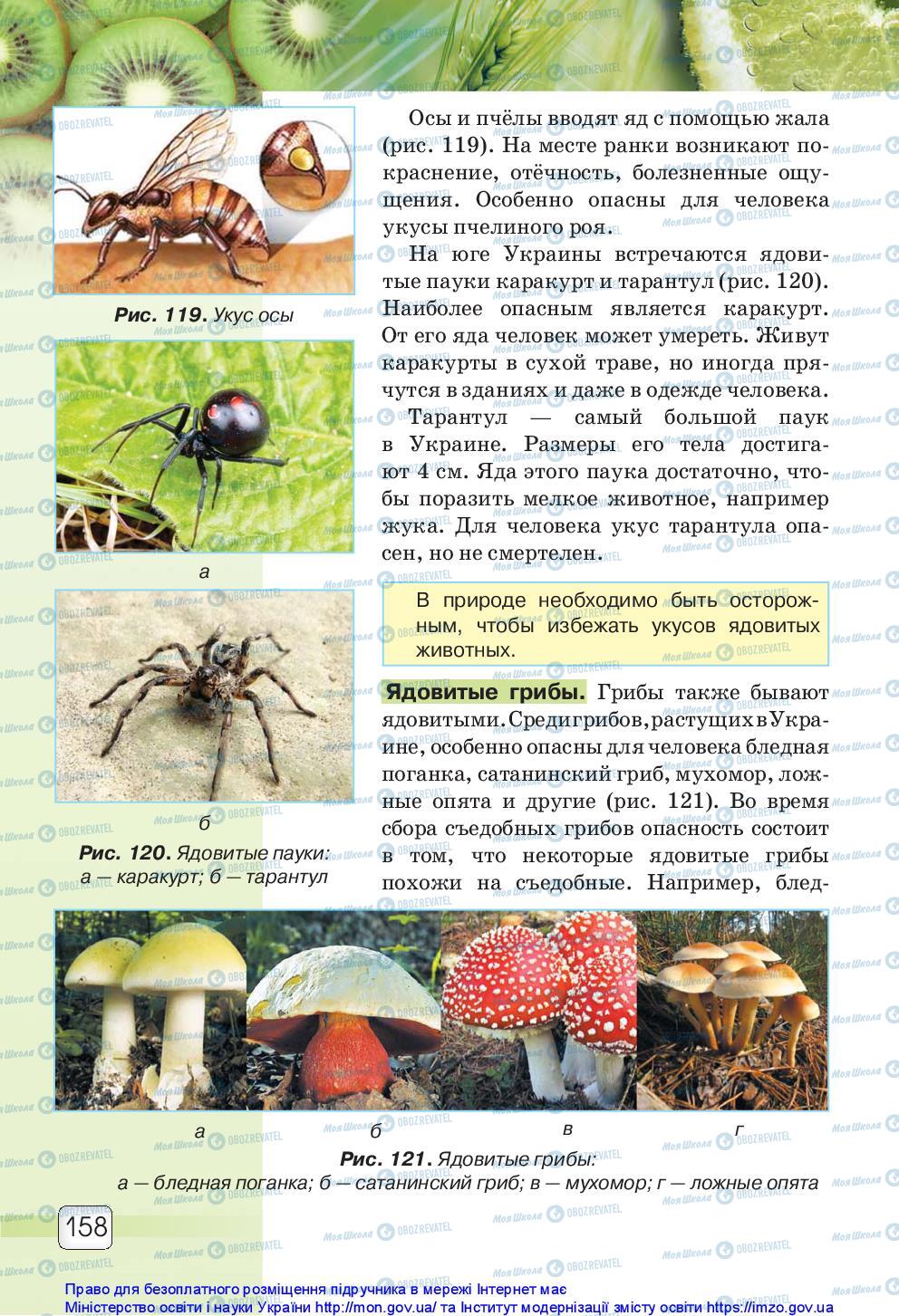 Учебники Природоведение 5 класс страница 158