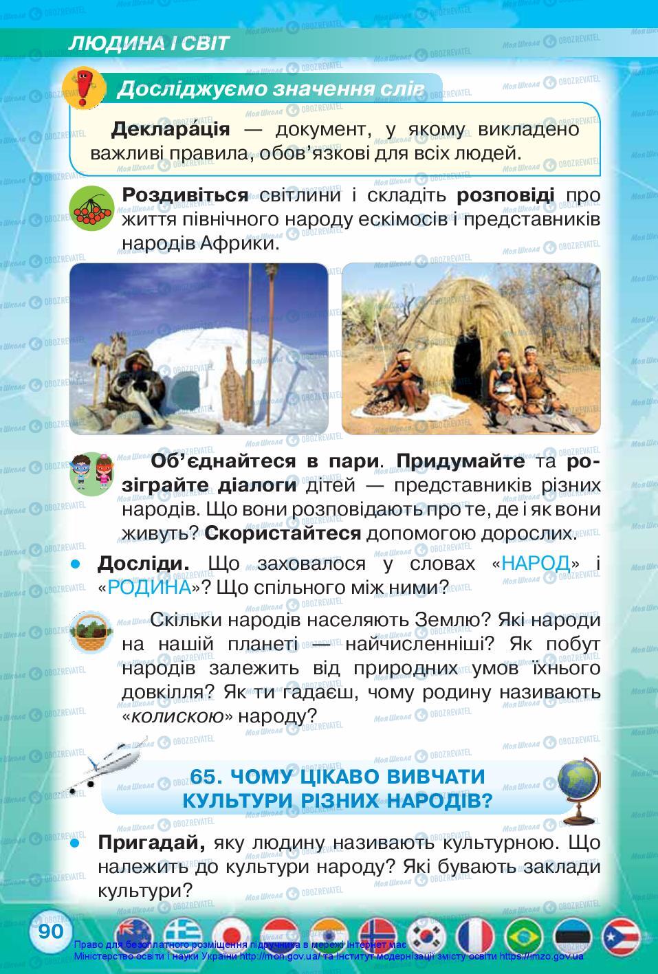 Підручники Я досліджую світ 2 клас сторінка 90