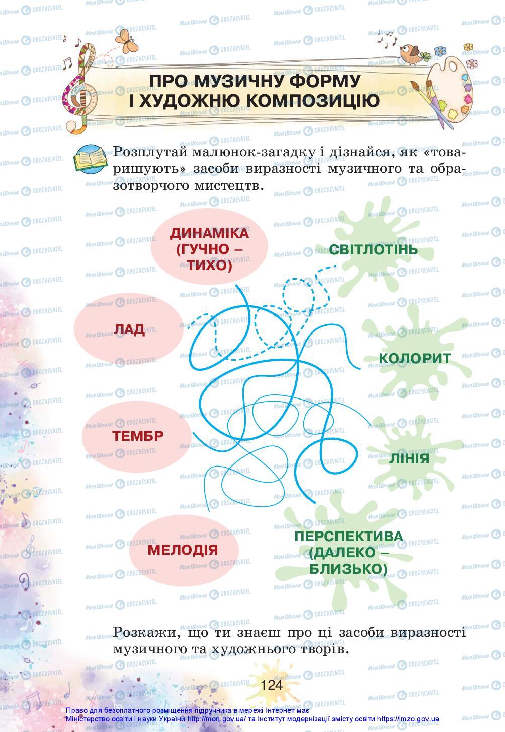 Підручники Мистецтво 2 клас сторінка 124