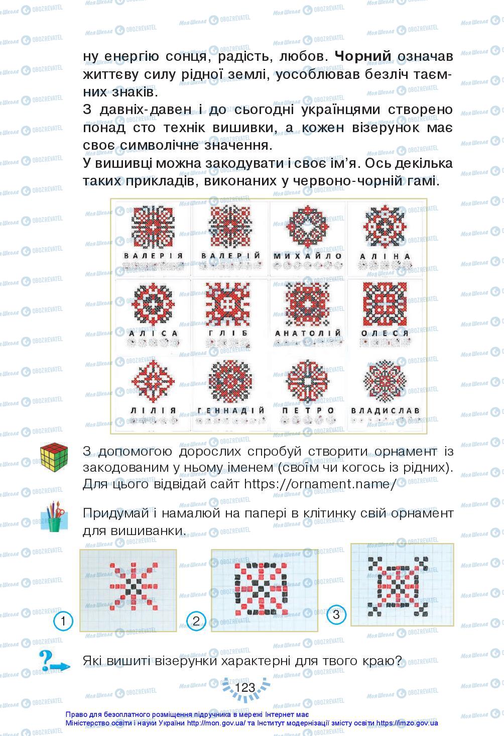 Підручники Мистецтво 2 клас сторінка 123