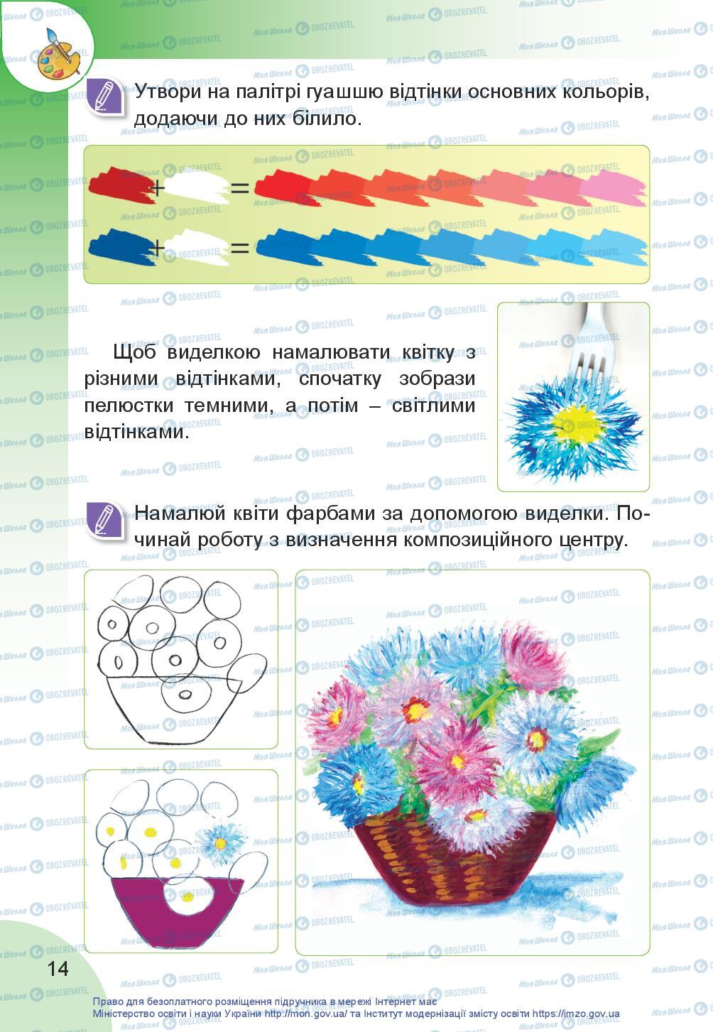 Підручники Мистецтво 2 клас сторінка 14