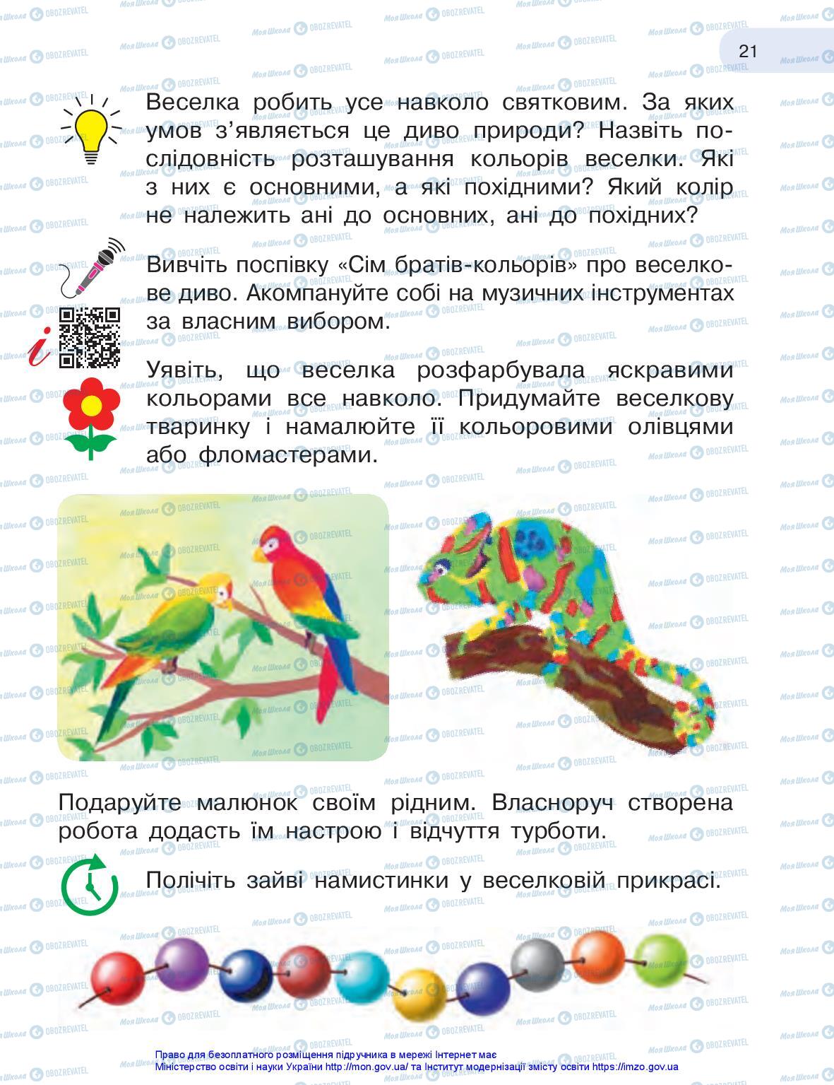 Учебники Искусство 2 класс страница 21