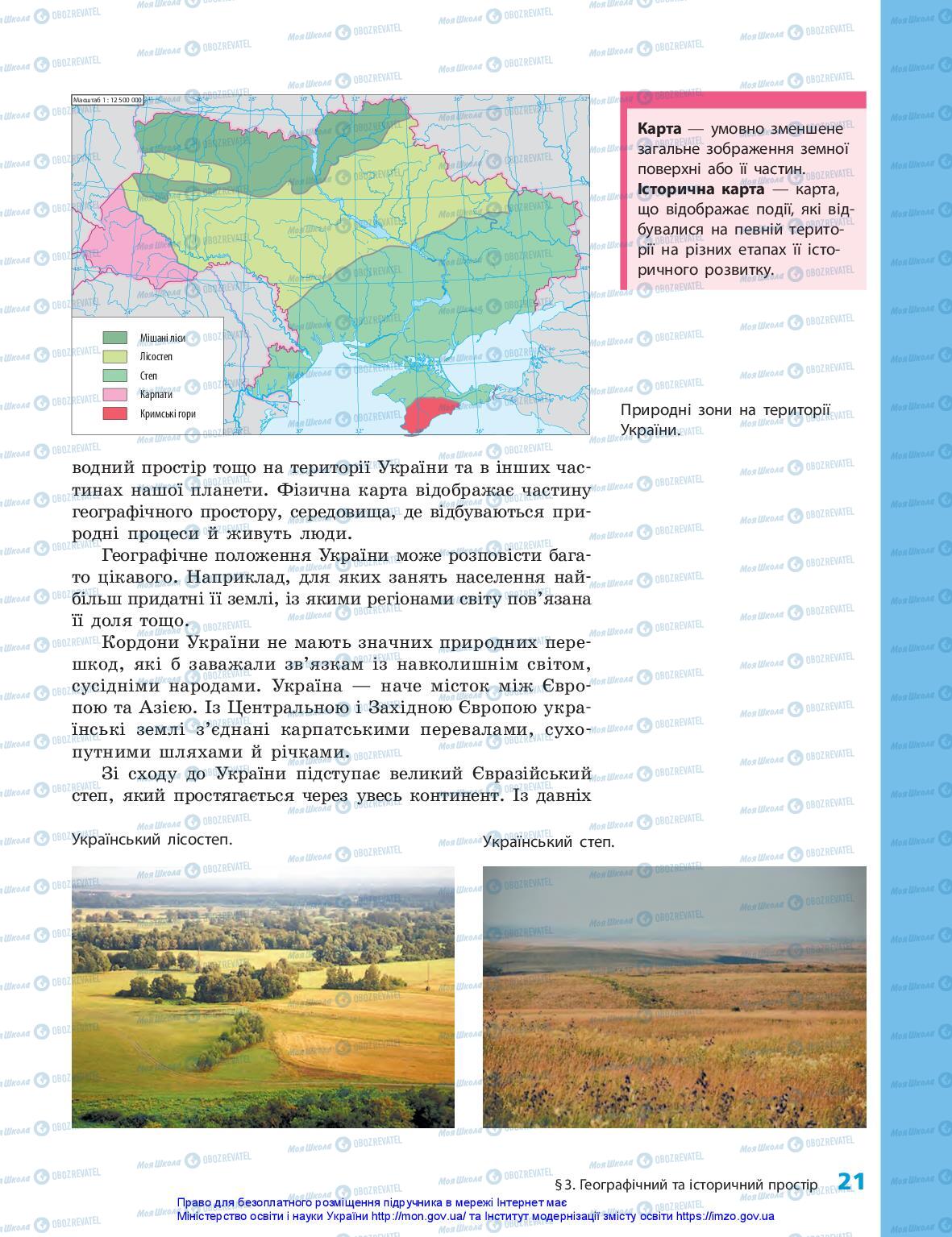 Підручники Історія України 5 клас сторінка 21