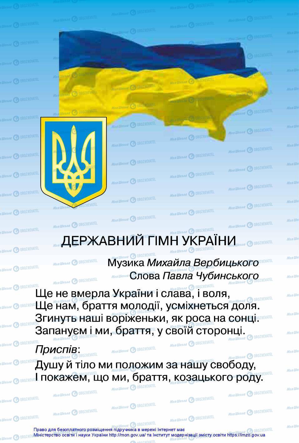 Підручники Українська мова 1 клас сторінка 1