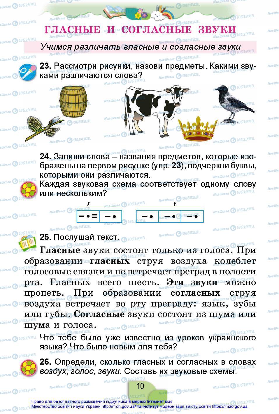 Учебники Русский язык 2 класс страница 10