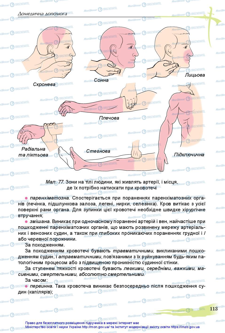 Підручники Захист Вітчизни 11 клас сторінка 113