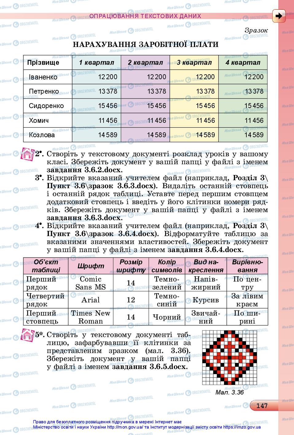 Учебники Информатика 5 класс страница 147