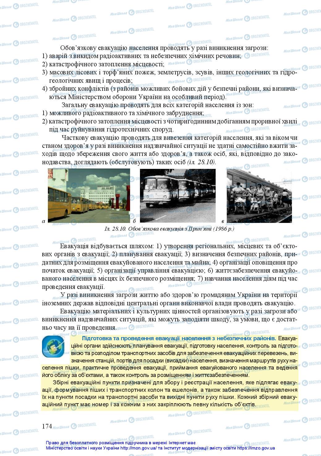 Підручники Захист Вітчизни 11 клас сторінка 174