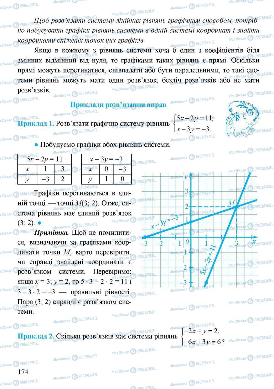 Підручники Алгебра 7 клас сторінка 174