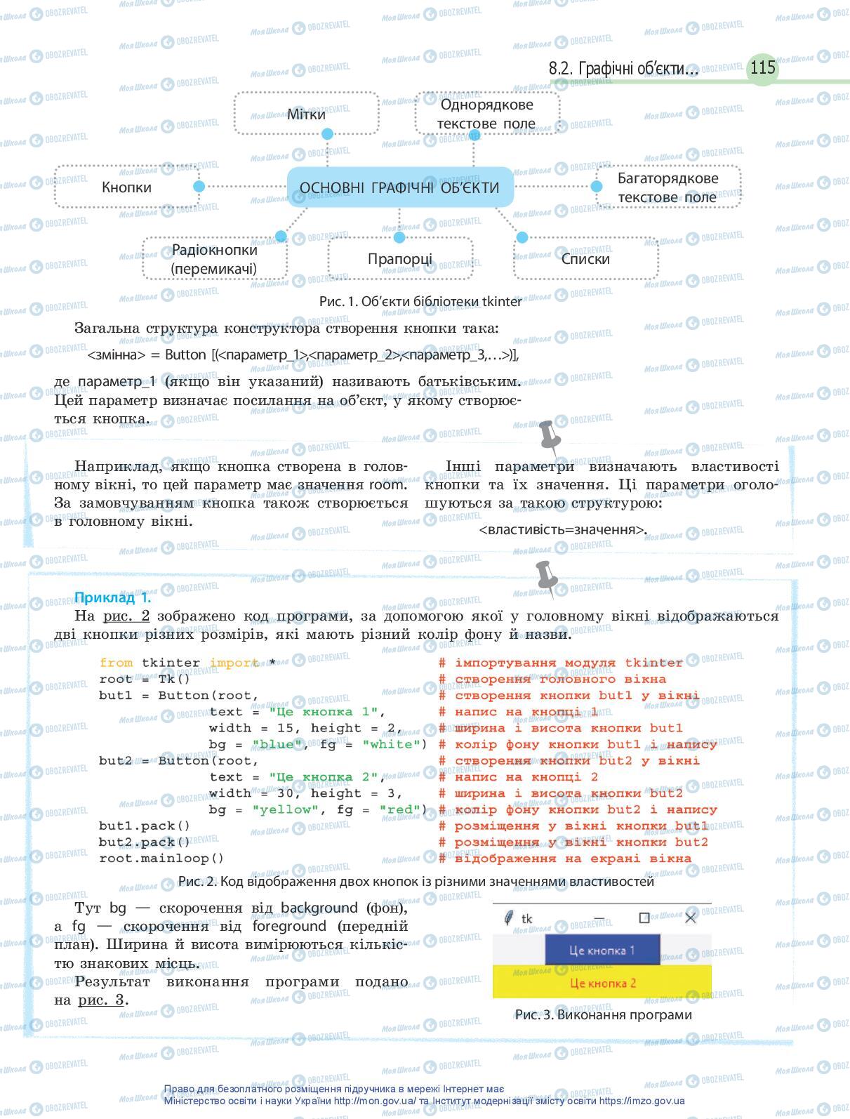 Учебники Информатика 10 класс страница 115