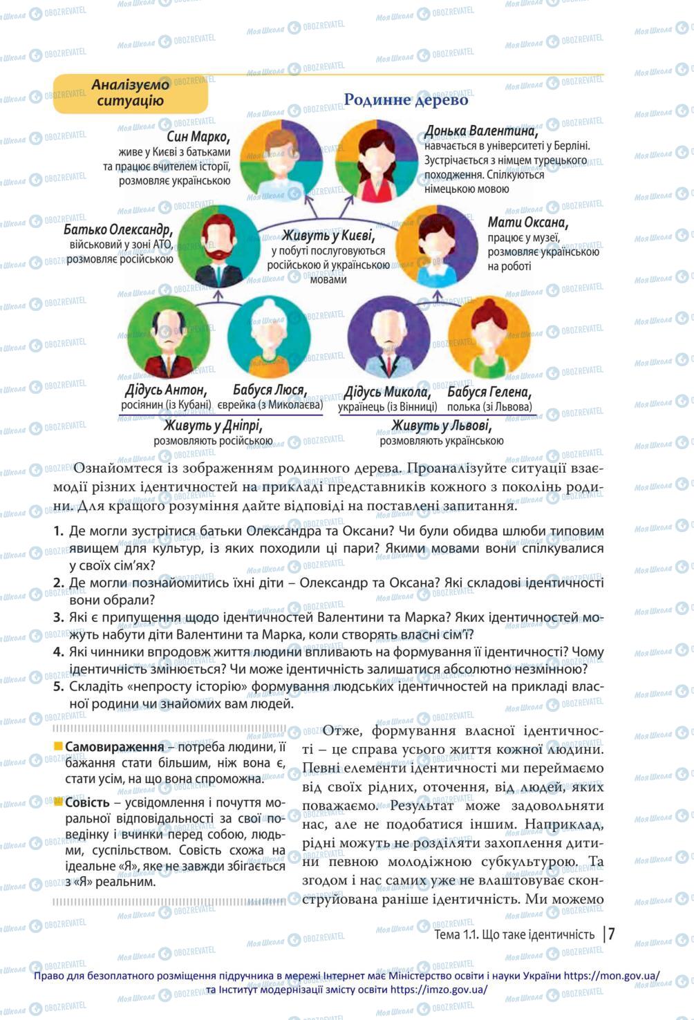 Підручники Громадянська освіта 10 клас сторінка 7