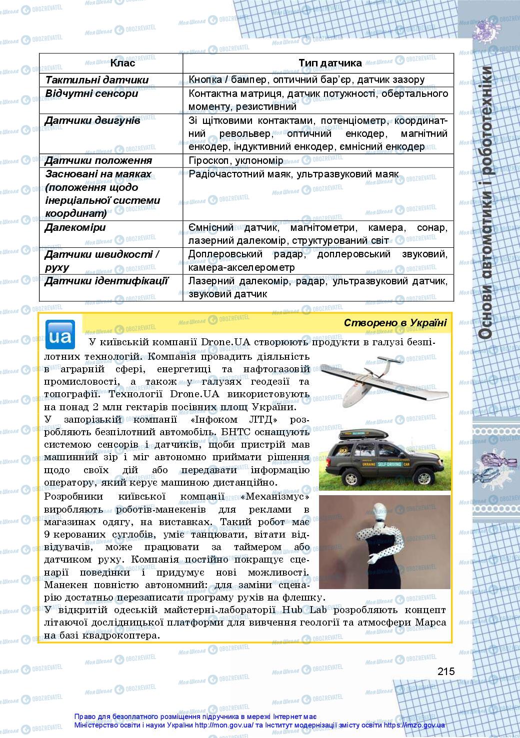 Учебники Технологии 10 класс страница 215