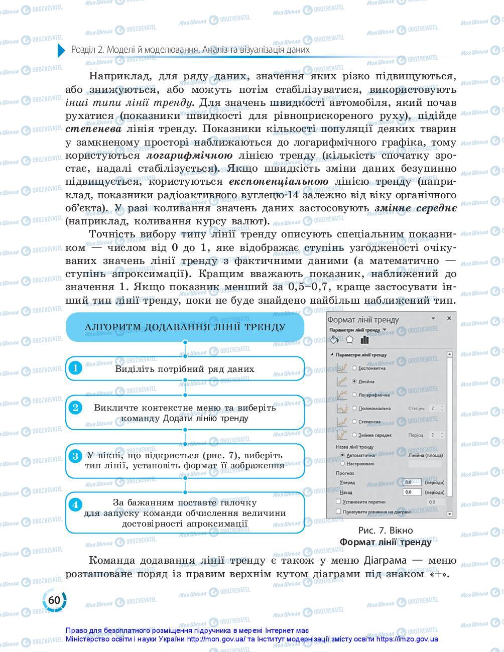 Підручники Інформатика 10 клас сторінка 60