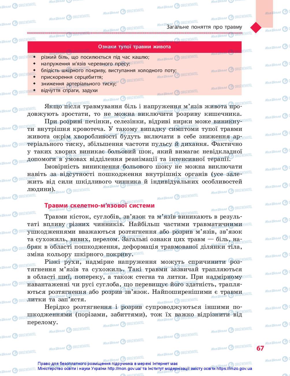 Учебники Защита Отечества 10 класс страница 67