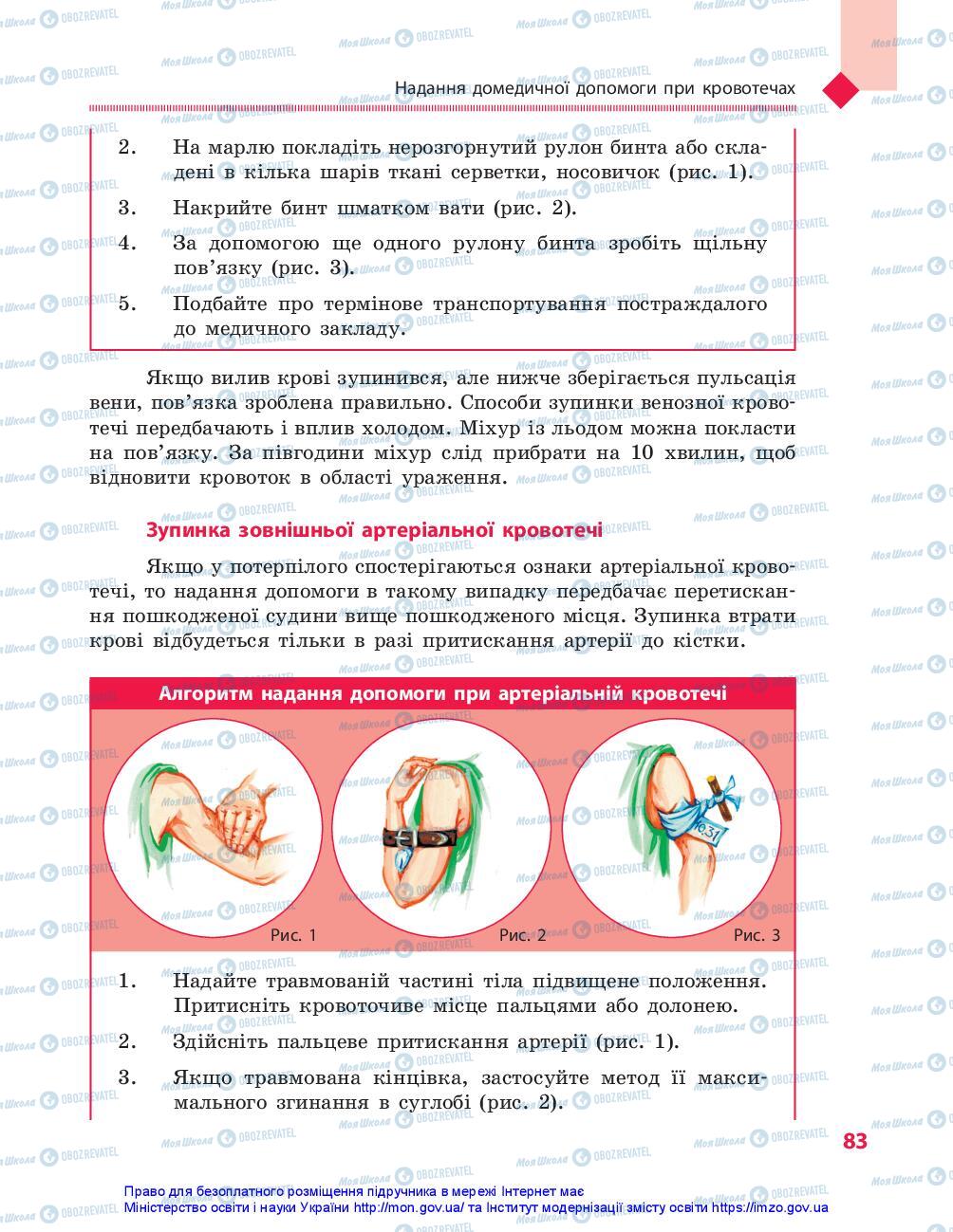 Підручники Захист Вітчизни 10 клас сторінка 83